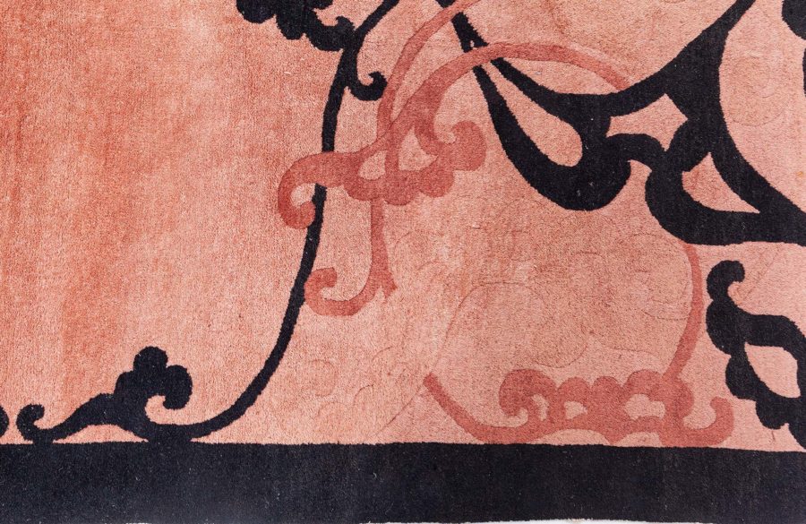 Authentic Vintage Chinese Art Deco Wool Rug BB7670