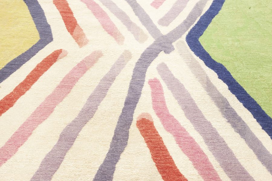 Modern Brushstroke Rug N12286