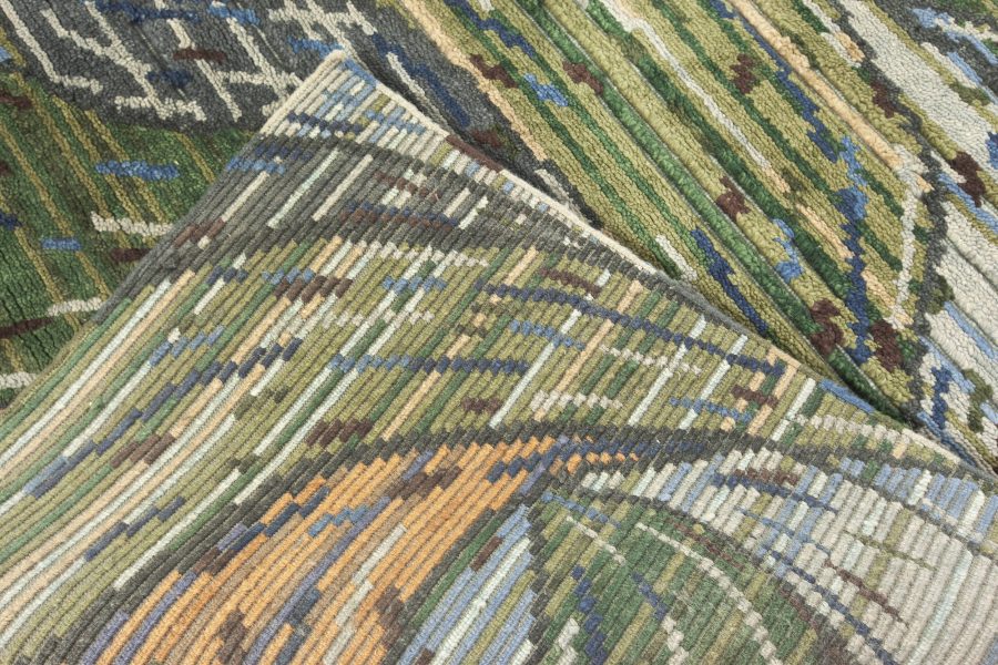 Doris Leslie Blau Collection Textural Cyclone Wool Rug N12292