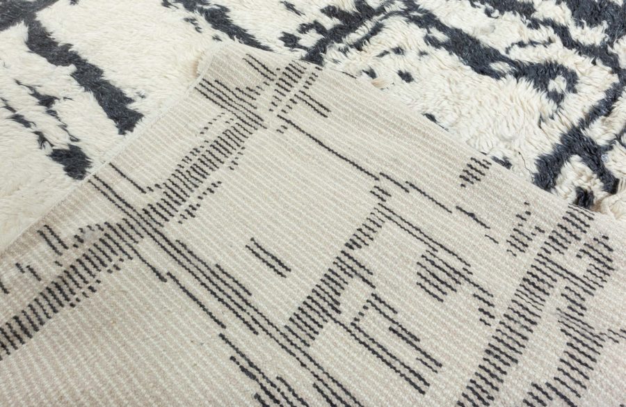 Tribal Style Modern Moroccan Rug N12310