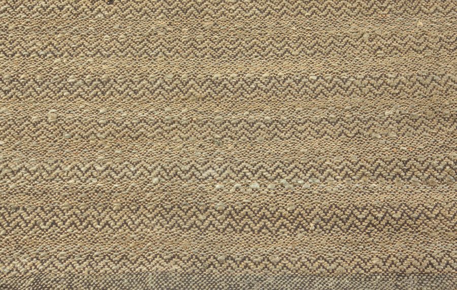 Contemporary Flat Weave Natural Fiber Rug N12304