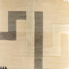 Extra-Large Contemporary Art Deco Style Rug N12311