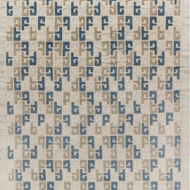 Modern Swedish Style Wool Rug 