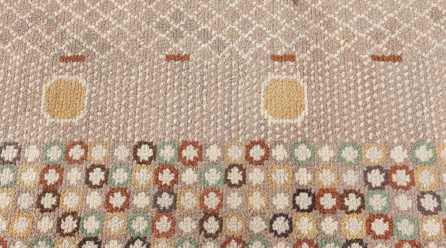 MID-CENTURY SWEDISH PILE RUG BY BARBRO NILSSON BB7689