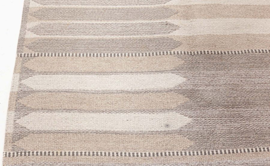 Midcentury Swedish Double Sided Rug BB7697