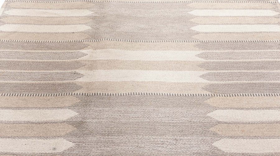 Midcentury Swedish Double Sided Rug BB7697