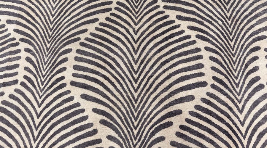 Modern Finger Print Rug N12321