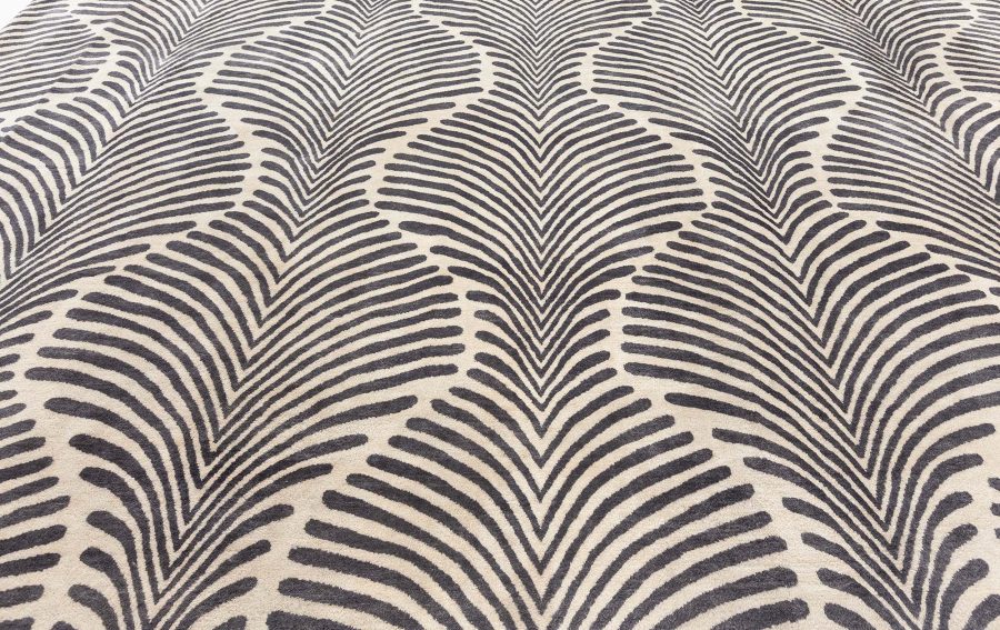 Modern Finger Print Rug N12321