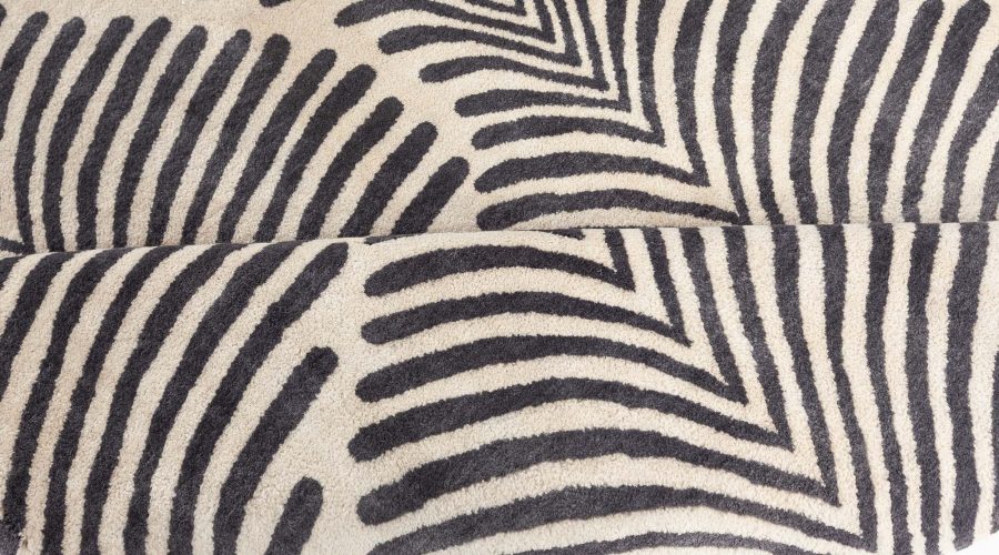 Modern Finger Print Rug N12321