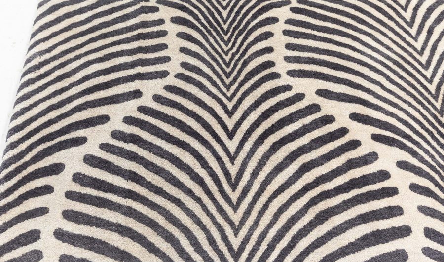 Modern Finger Print Rug N12321