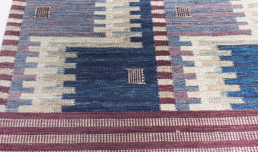 Contemporary Swedish flatwoven Rug N12323