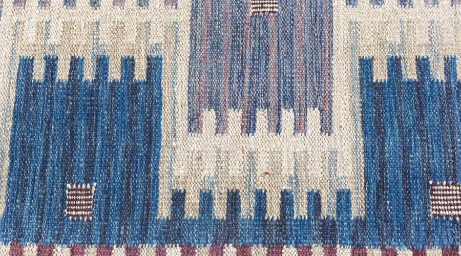 Contemporary Swedish flatwoven Rug N12323