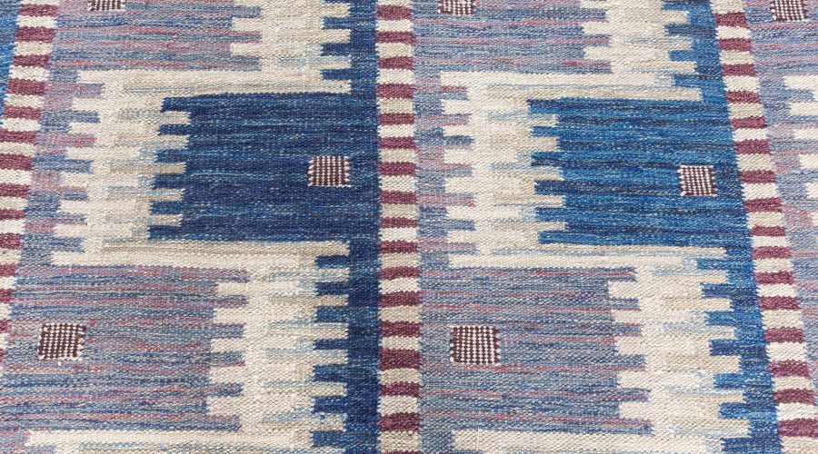 Contemporary Swedish flatwoven Rug N12323