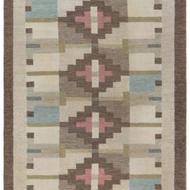 Swedish Flat Woven Rug by Sveker Greuholm BB7679
