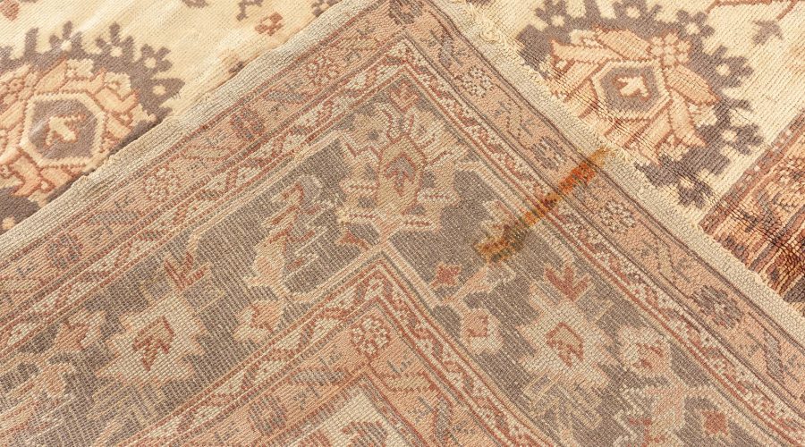 Antique Turkish Oushak Rug BB7685