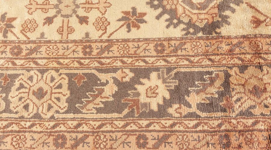 Antique Turkish Oushak Rug BB7685