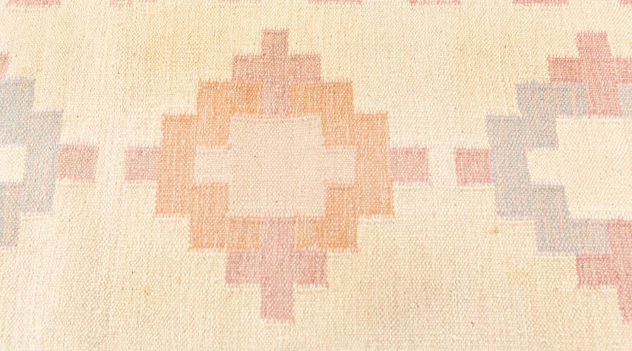 Midcentury Swedish Rolakan Rug in Pastel Colors BB7706