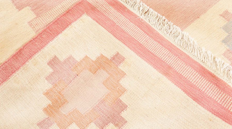 Midcentury Swedish Rolakan Rug in Pastel Colors BB7706