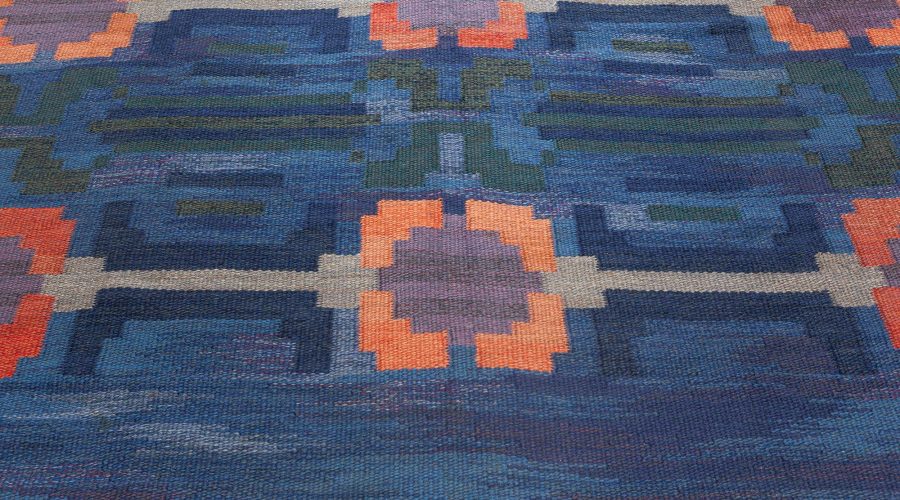 Swedish Flat Weave Rug by  Judith Johansson BB7708