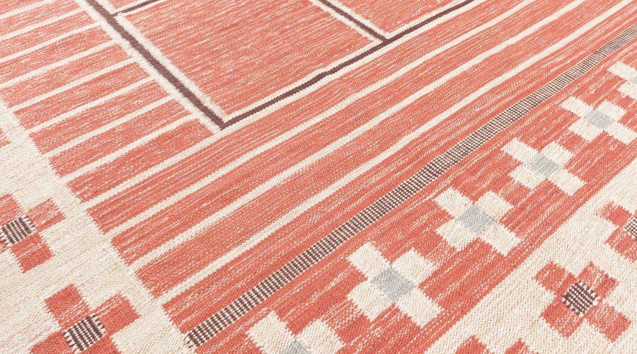 Swedish Flat Weave Rug N12331