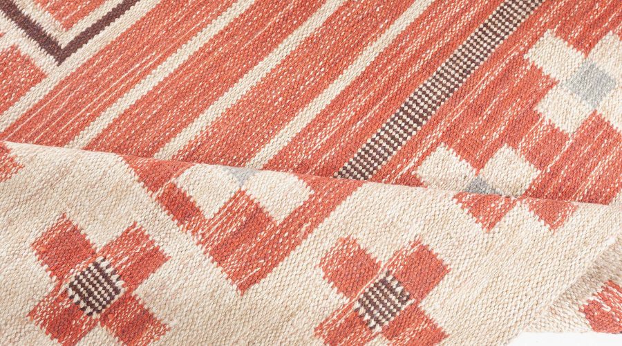 Swedish Flat Weave Rug N12331