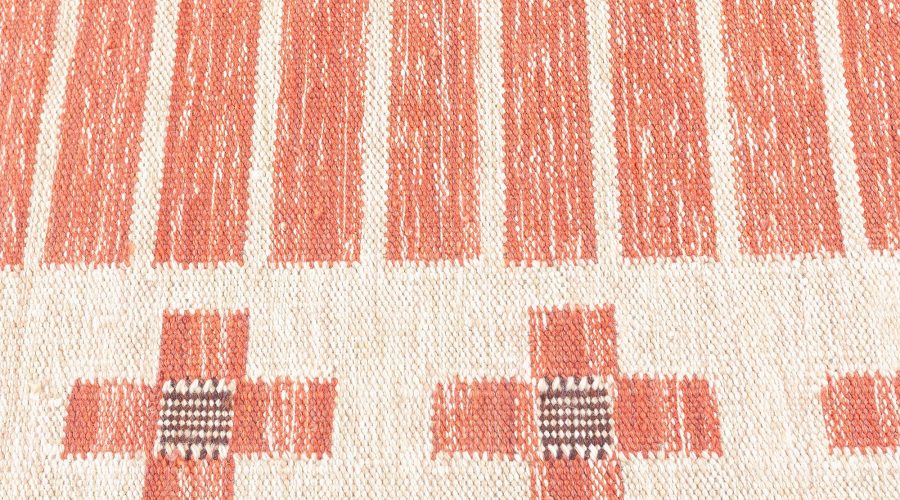 Swedish Flat Weave Rug N12331