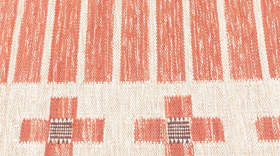 Swedish Flat Weave Rug N12331