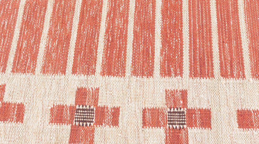 Swedish Flat Weave Rug N12331