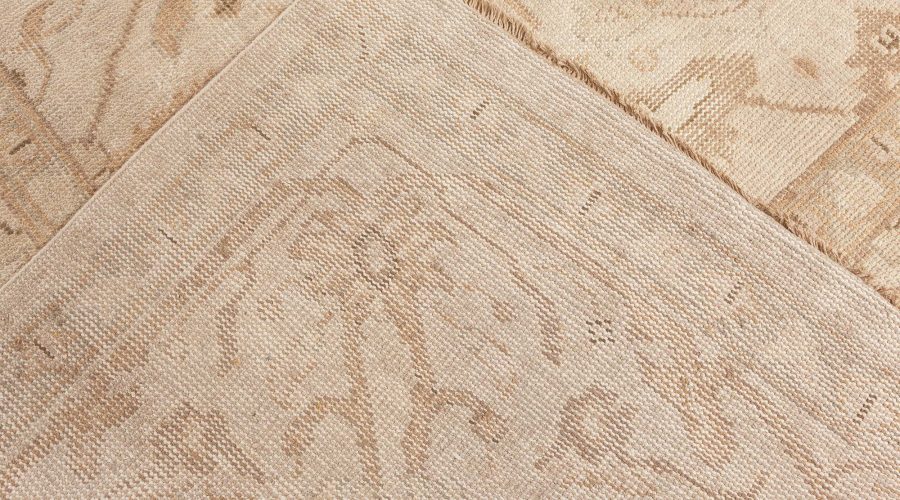 Traditional Inspired Oushak Design Rug N12339