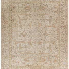 Traditional Inspired Oushak Design Rug N12339