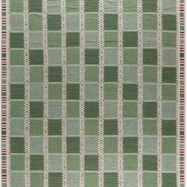Modern Swedish Inspired Flat Weave Rug N12328