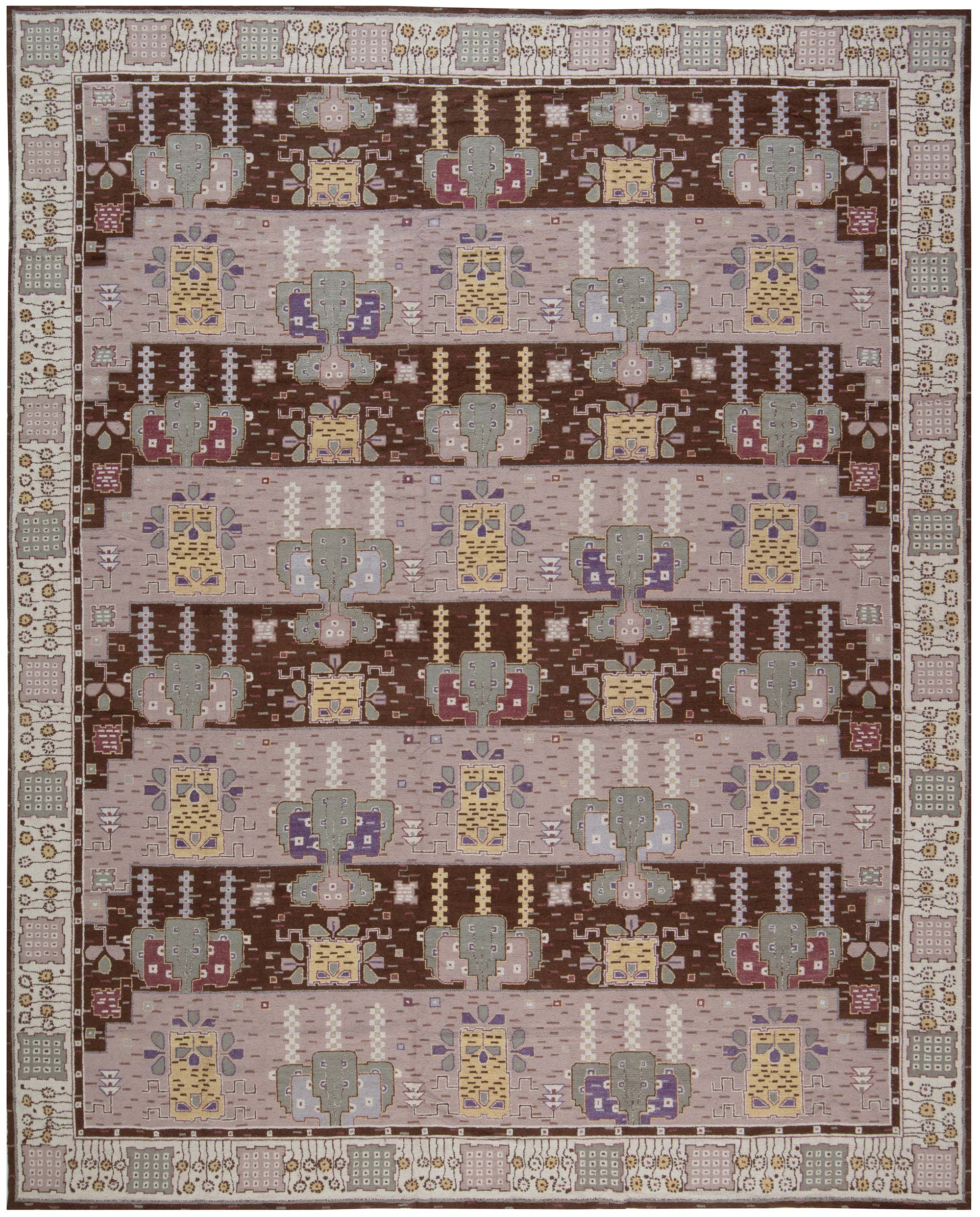 Contemporary Flossa Rug N12348 by DLB