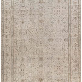 Traditional Inspired Oushak Designed Rug N12340
