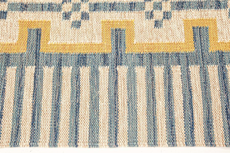 Swedish Rug of Mid-Century Inspiration N12360