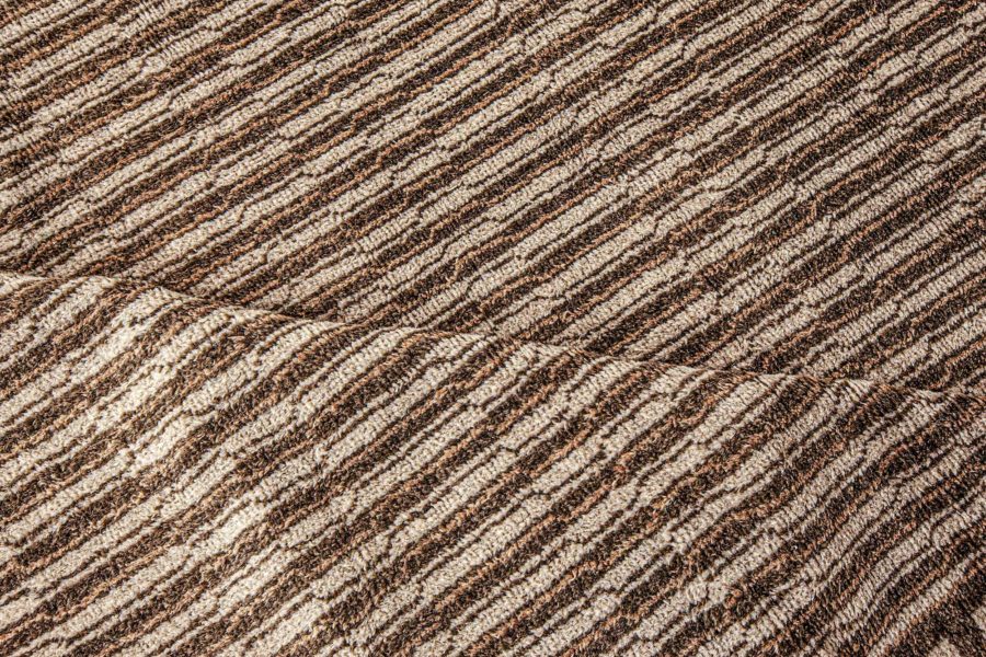 Modern Striped Rug of Tribal Inspiration N12364