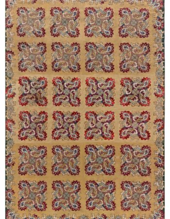 Modern Geometric Diamond Dark Gray With Cream Handmade Goat Hair Rug “Merlon” N12452 Modern Geometric Diamond Dark Gray With Cream Handmade Goat Hair Rug “Merlon” N12452