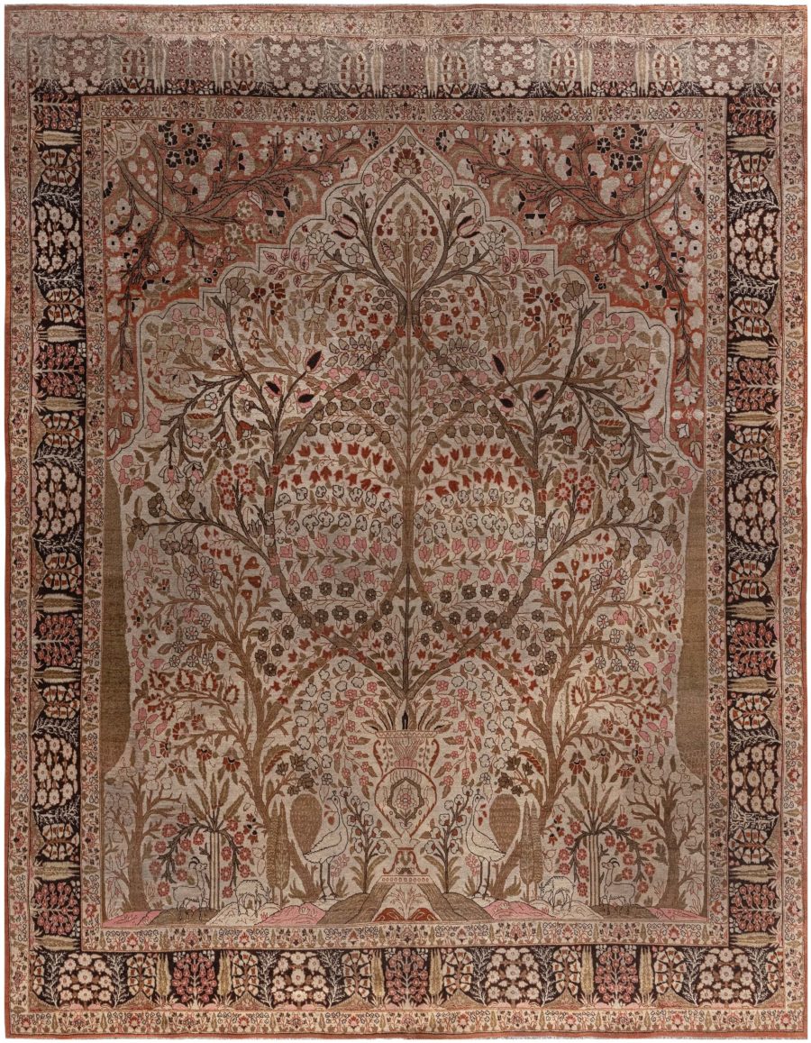 Antique Persian Tabriz BB7761