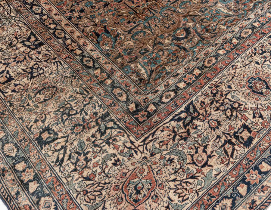 Antique Persian Kashan Rug BB7788