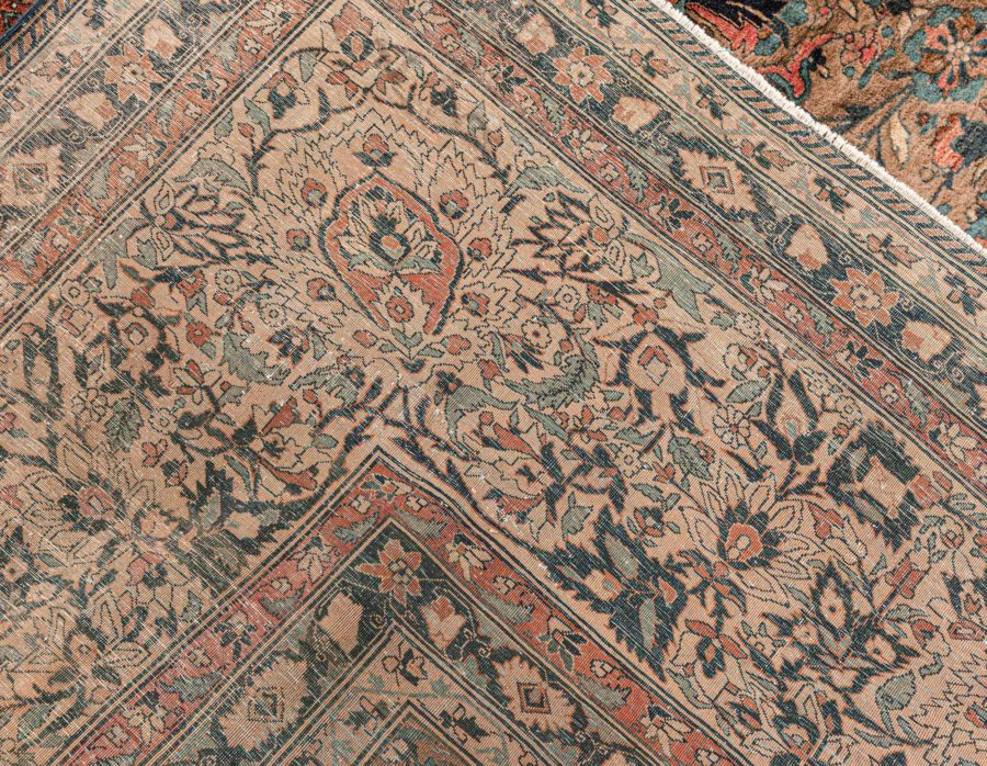 Antique Persian Kashan Rug BB7788