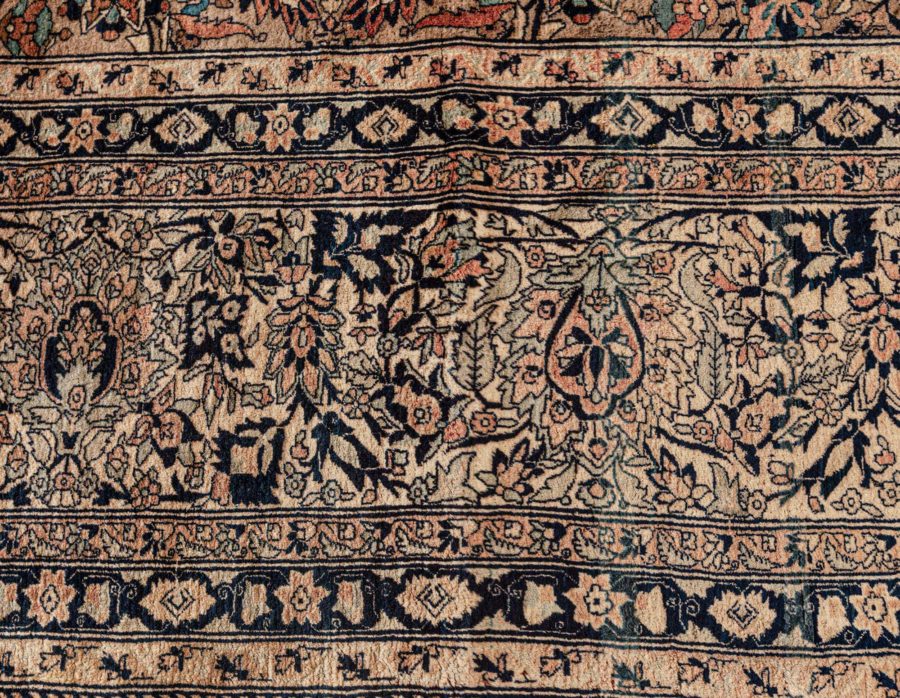 Antique Persian Kashan Rug BB7788