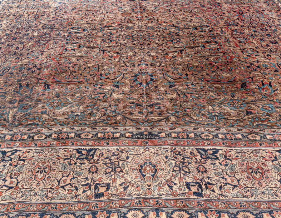 Antique Persian Kashan Rug BB7788