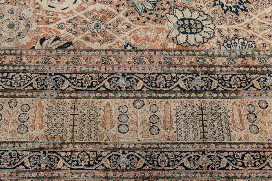 Antique Persian Haji Jalili Tabriz Rug BB7789