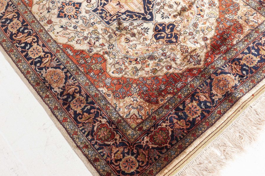 Vintage Egyptian Silk Rug BB7795