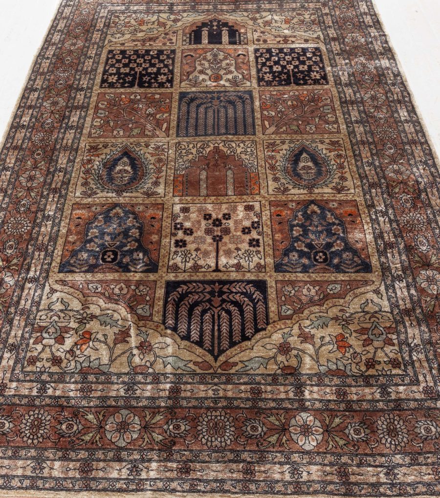 Vintage Egyptian Silk Rug BB7796