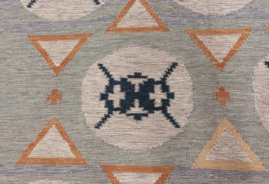 Modern Flat Weave Rug N12390