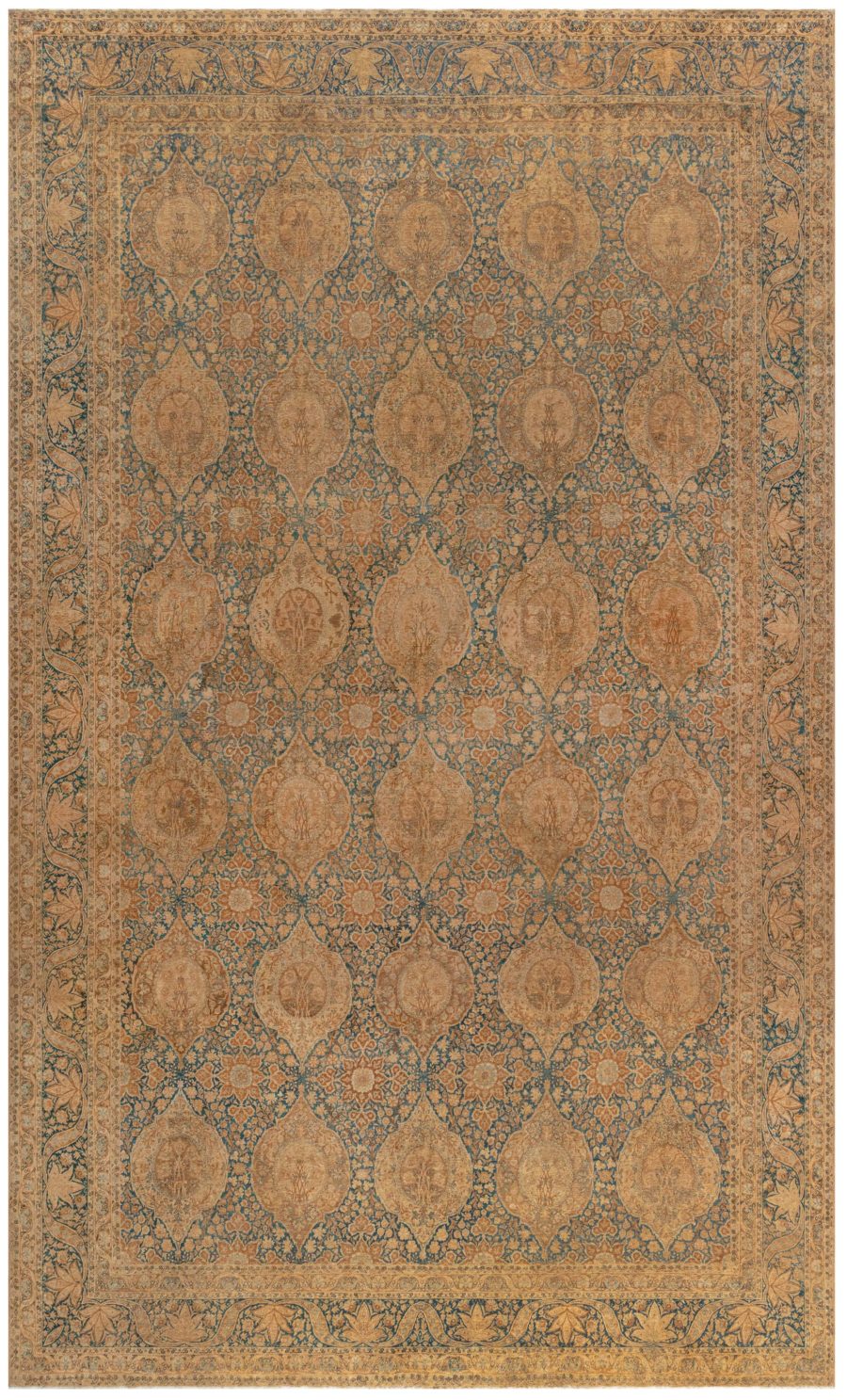 Persian Kirman Rug BB7808