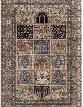 Antique English Floral Allover Golden Tan Needlework Wool Rug – Circa 1890 BB7769 Antique English Floral Allover Golden Tan Needlework Wool Rug – Circa 1890 BB7769