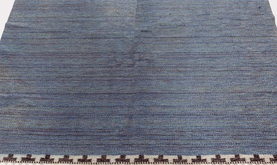 Vintage Swedish Flat Woven Rug BB7836