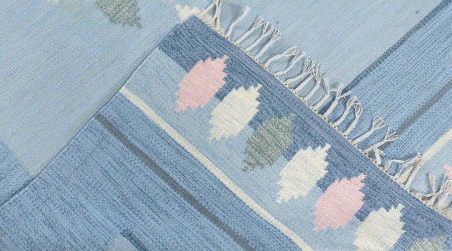 “Sparreholm” – Vintage Swedish Rug by Ingegerd Silow BB7839