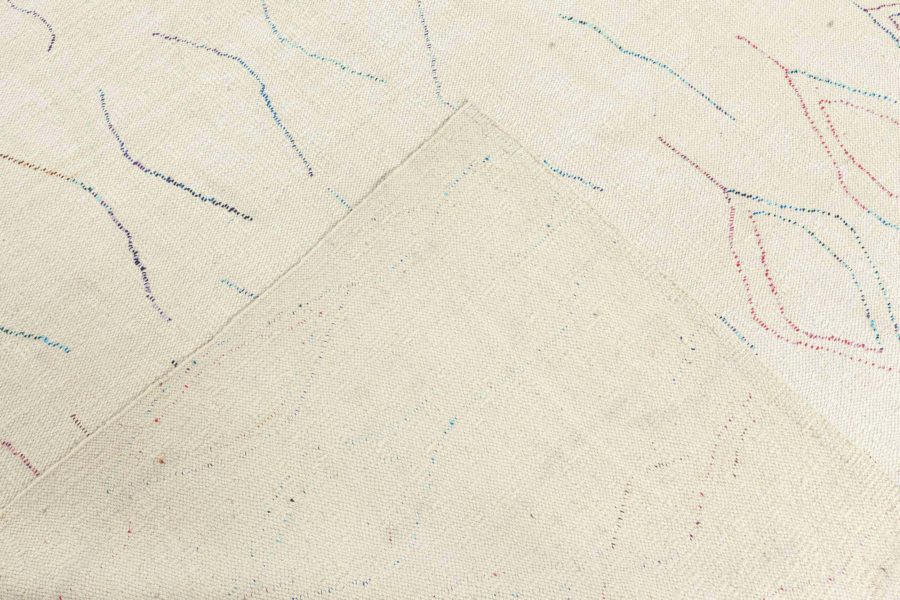 Contemporary Flat Weave Rug N12405